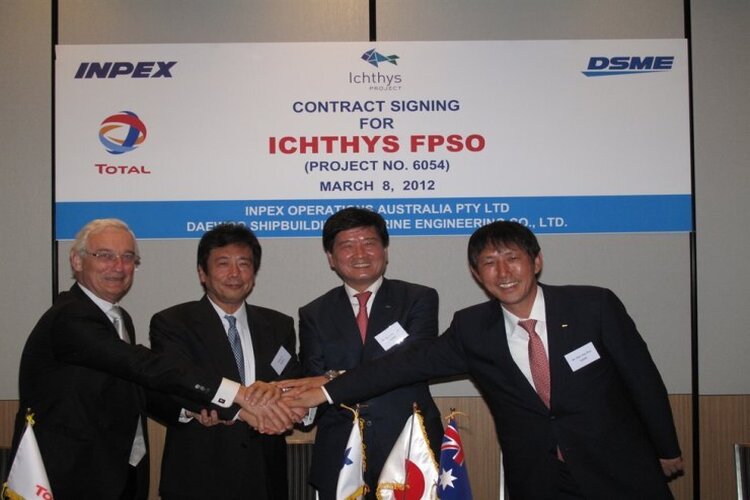 DSME โดนฟ้อง 970 ล้านดอลลาร์จากบริษัทน้ำมันญี่ปุ่น